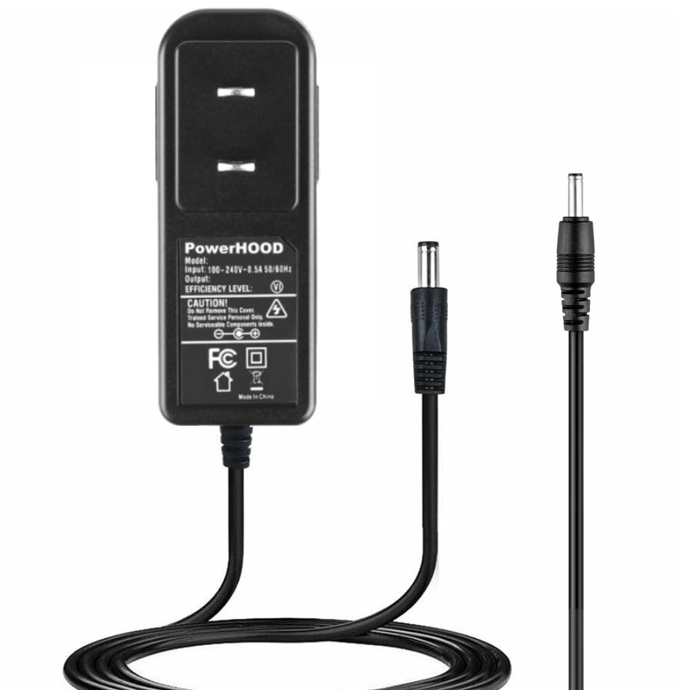 PowerHOOD 12V AC Adapter Compatible with Spectra - S1 Plus Electric Breast Milk Pump S1, S2, SPS100, SPS200, Spectra 9 Plus, M1, UE24WCP-120200SPA, UE141217HKKK1-P Power Supply Cord Charger Cable PSU