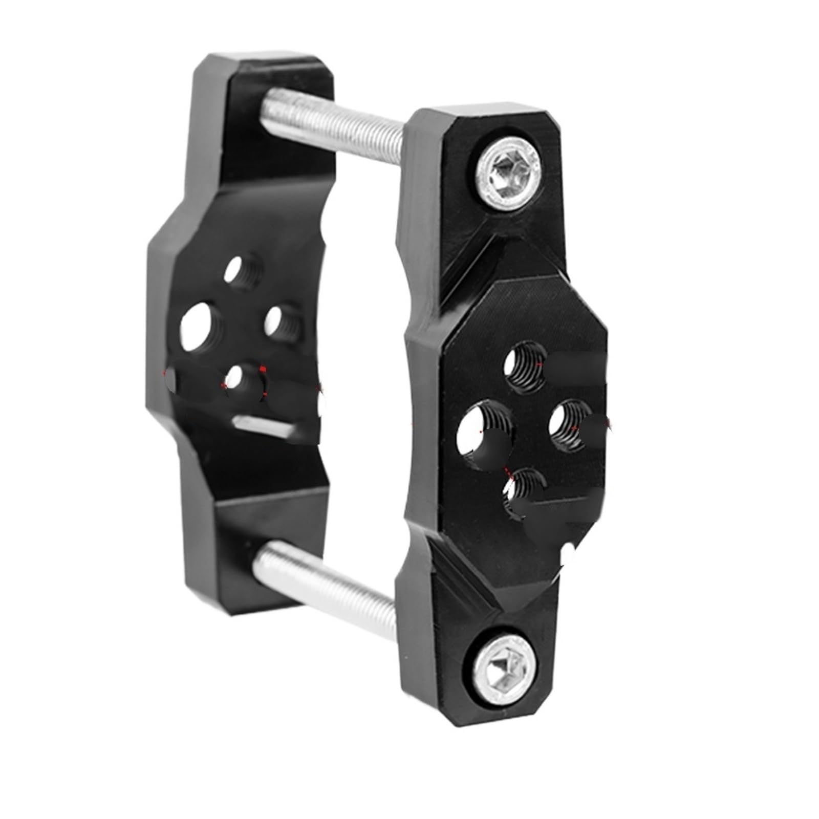 Headlight Bracket Mount Aluminum Motorcycle Fork Tube Handlebar Bracket 17-54mm Pressure Code Stent Mount Clamp Holder for Spotlight Headlight(1pc 17-54mm)