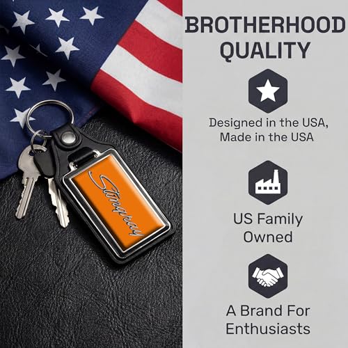Image of Brotherhood Car Key Chain for Stingray - Classic Models Keychain for Men | and Women Gift Key Ring
