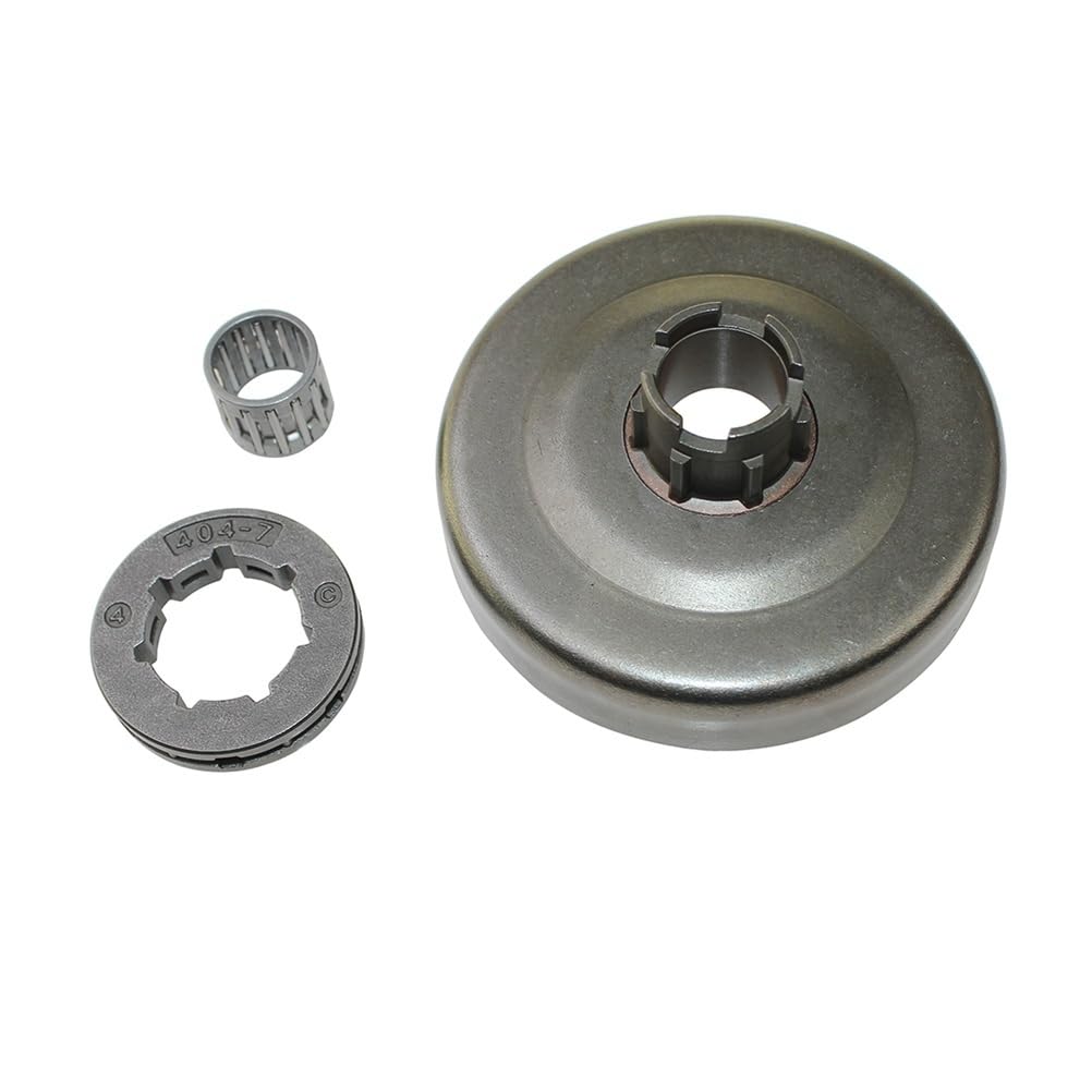 Pignon de tambour d'embrayage .404 7T à pas fixe pour tronçonneuse 3120XP et 394XP