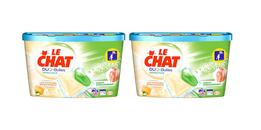 Le Chat Sensitive Duo Bubbles Capsule Detergent 36 Washes Pack Of 2 Buy Online In Jordan At Desertcart