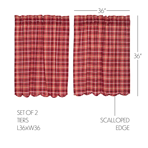 VHC-Brands-Braxton-Scalloped-Tier-Set-of-2-36×36-Plaid-Red VHC Brands Braxton Scalloped Tier Set of 2 36×36 Plaid Red