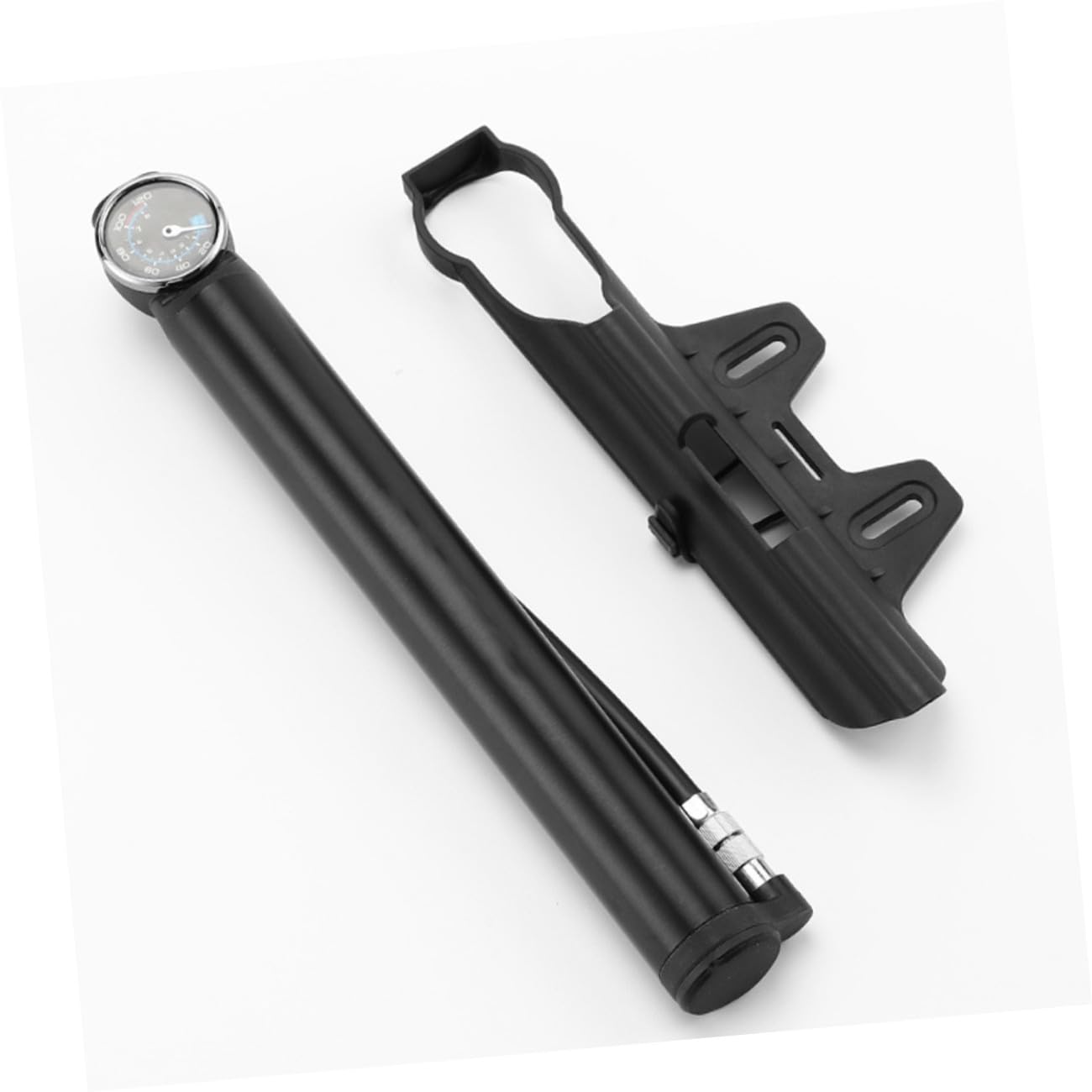 VANZACK Pompa Bici Elettrica Portatile in Lega di Alluminio Nera | Design Ergonomico, Facile da Trasportare, Set 1 Pezzo, Gonfiatore per Bicicletta