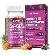 Totaria Sugar Free Multivitamin Gummies for Women 14+ w/Iron, Inositol, Folate, Biotin, Womens Da...