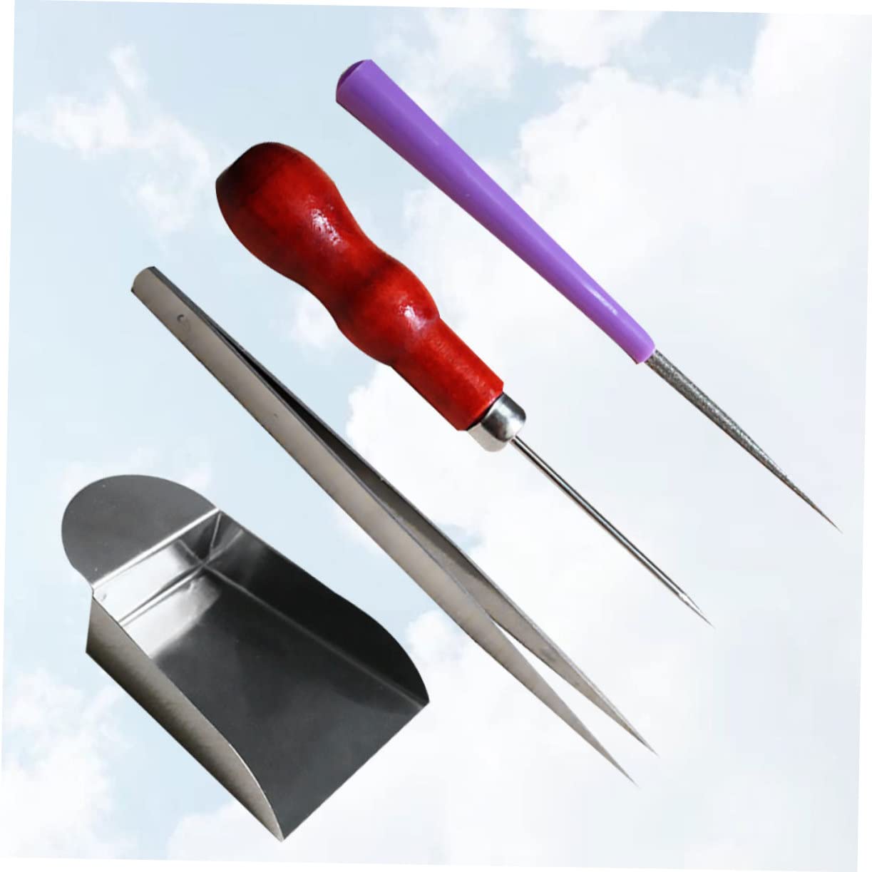 NUOBESTY 3 Juegos De Piezas Kit De Herramientas De Joyería Aguja Pinzas Equipo Suministros Para Hacer Joyas Accesorios Para Hacer Joyas De Madera