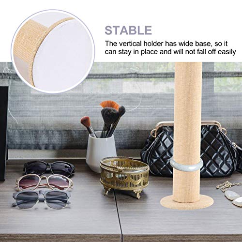 Cabilock 2Pcs Velluto Verticale Torre Gioielli