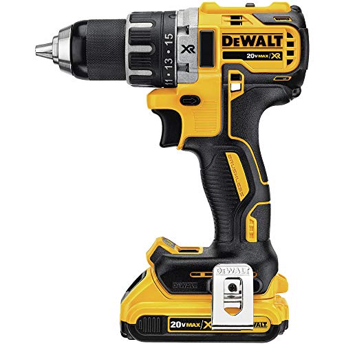 DEWALT 20V MAX XR Cordless Drill Combo Kit, Brushless, 2-Tool (DCK283D2)