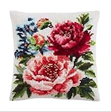 Photo Gallery henypt cuscino punto croce da ricamare punto croce kit ricamare peonie 45x45cm cuscino ricamato a mano con set fai da te per adulti principianti per arredamento casa Photo Gallery henypt cuscino punto croce da ricamare punto croce kit ricamare peonie 45x45cm cuscino ricamato a mano con set fai da te per adulti principianti per arredamento casa