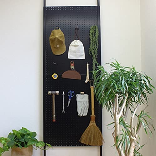 ステラNEXT 突っ張りパンチングパネル 000529 (W600, 黒)