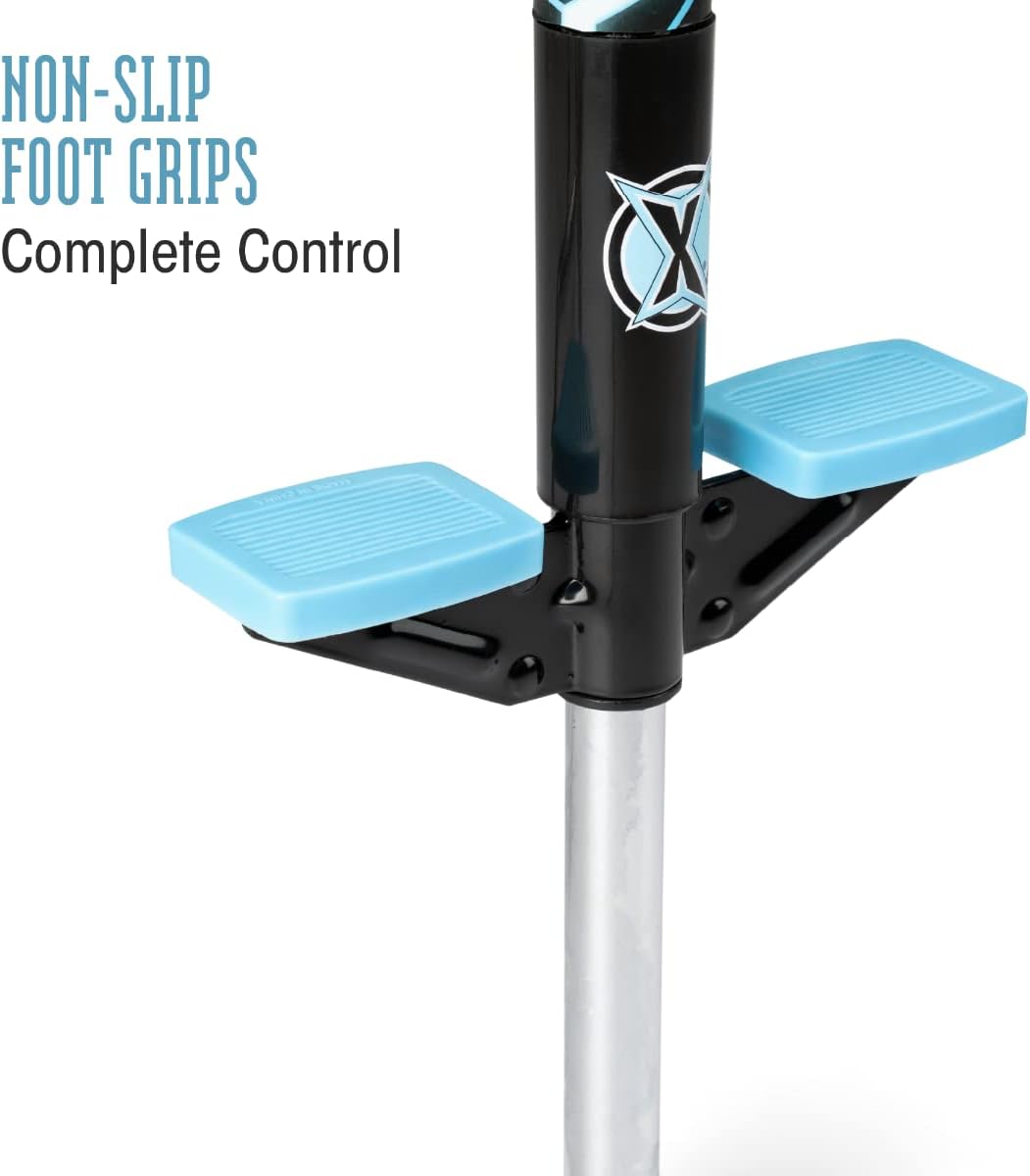 Xootz Pogo Stick | Volt Design for Kids, Boys and Girls, Soft Foam Handlebars, Ages 5+, Up to 35kg