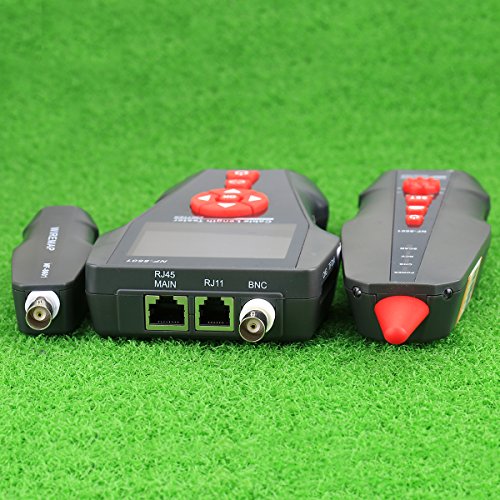 Image of NF-8601 Multi-Functional Network Cable Tester LCD Cable Length Test Tracker Breakpoint Tester English Version