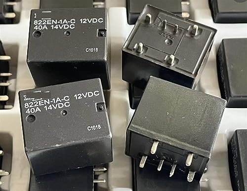 Relé 4119-1A-6P-11MM-12V-40A de alta resistencia con 6 pines