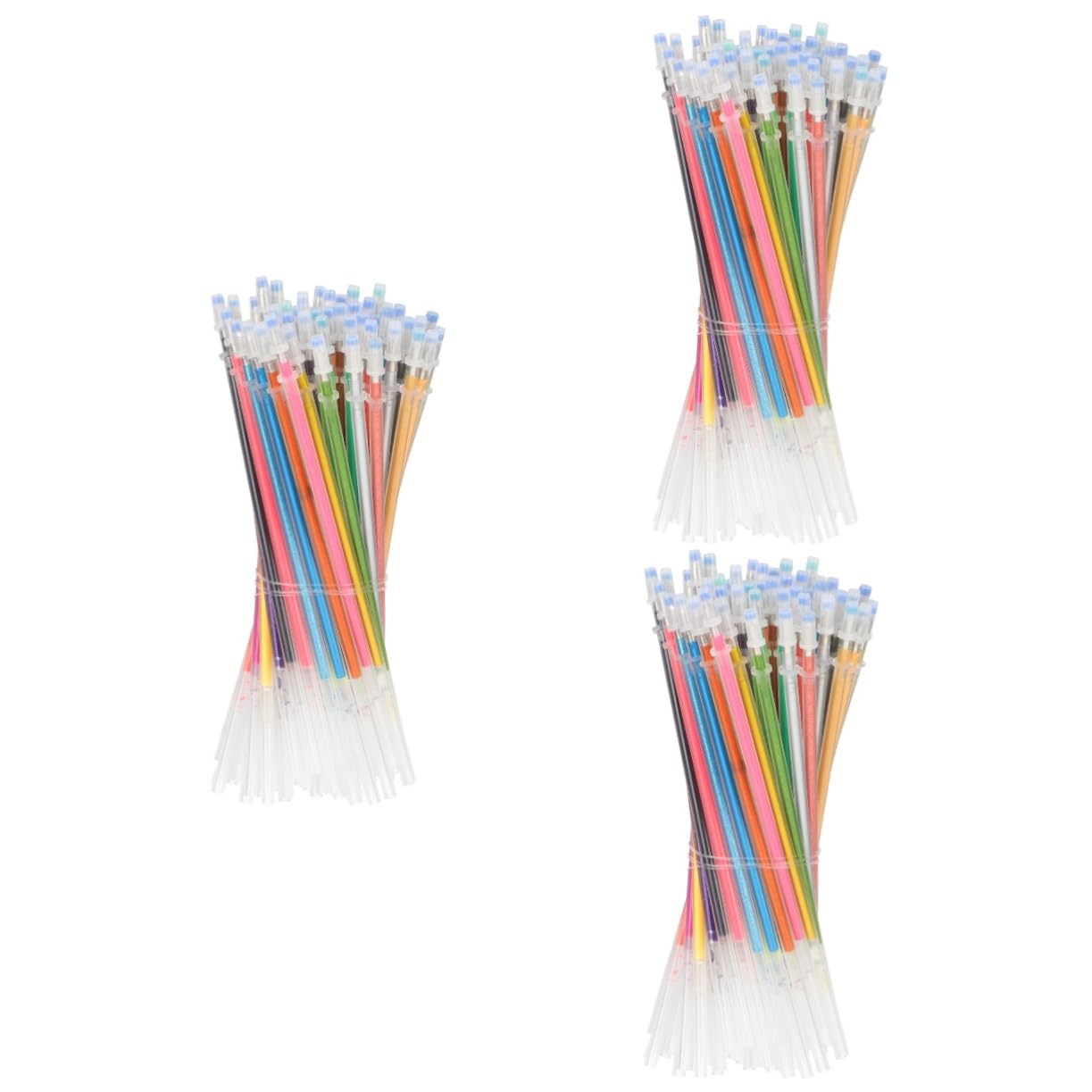 PLAFOPE 252piezas Recargas Para Bolígrafos De Gel De Brillantes Recambios Para Dibujo y Doodling De Papelería Para