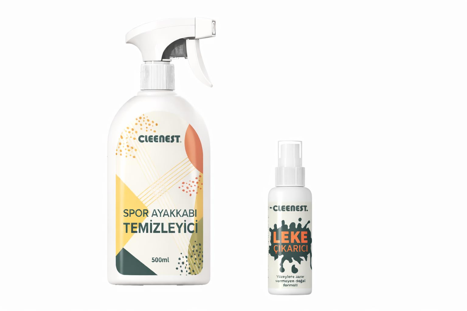 Spor Ayakkabı 500 ml ve Leke Çıkarıcı 125 ml 2'li Set (1)