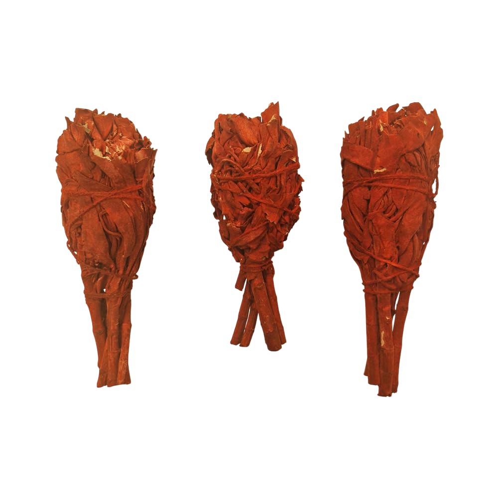Smudge Stick, Torch Dragon's Blood 4", Pack of 3