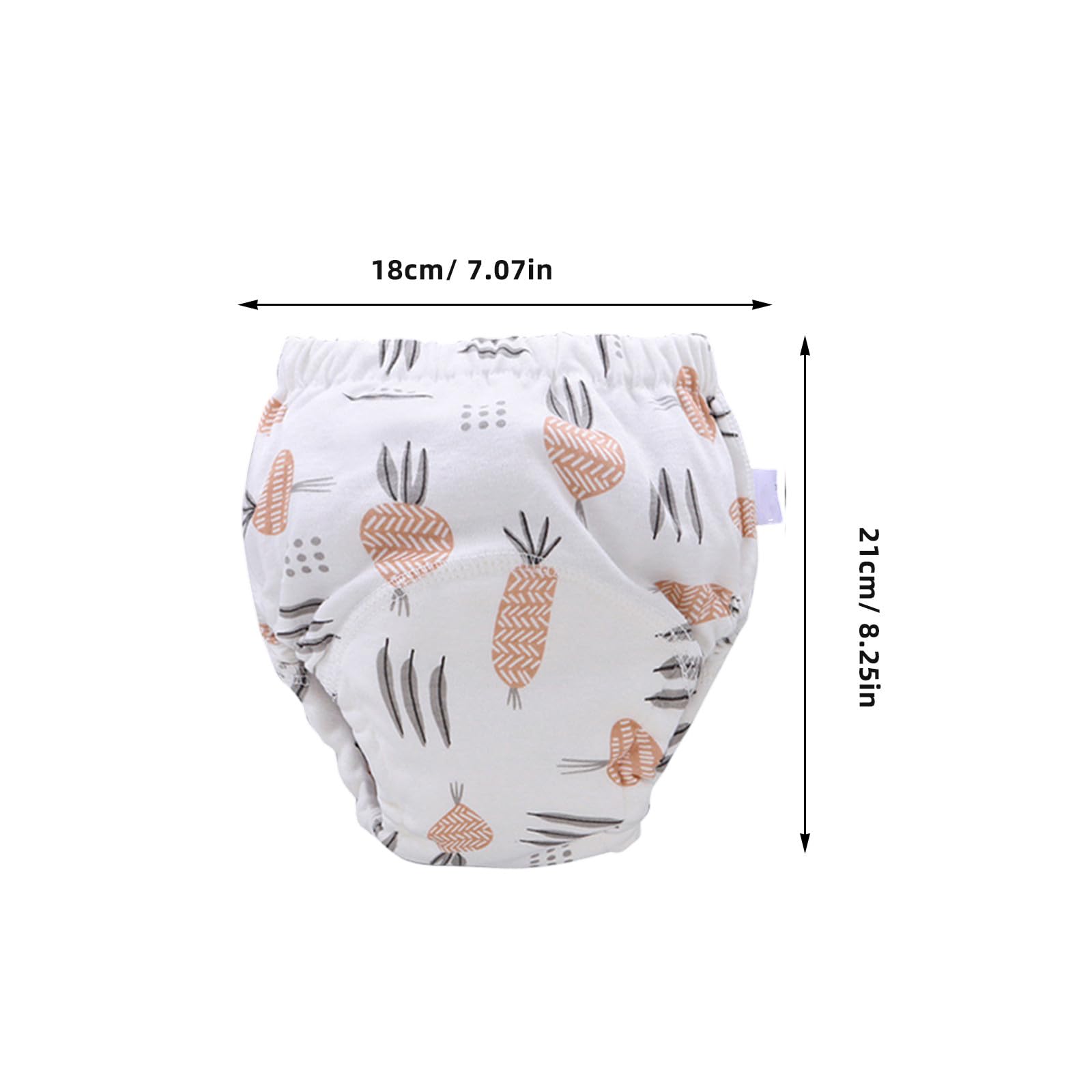 SECFOU Pantalones de Entrenamiento para Ñiño M Lavables 4 Unidades de Algodón Pañales Reutilizables para Ñiño Diseños Infantiles Impermeables para Entrenamiento y Uso Diario