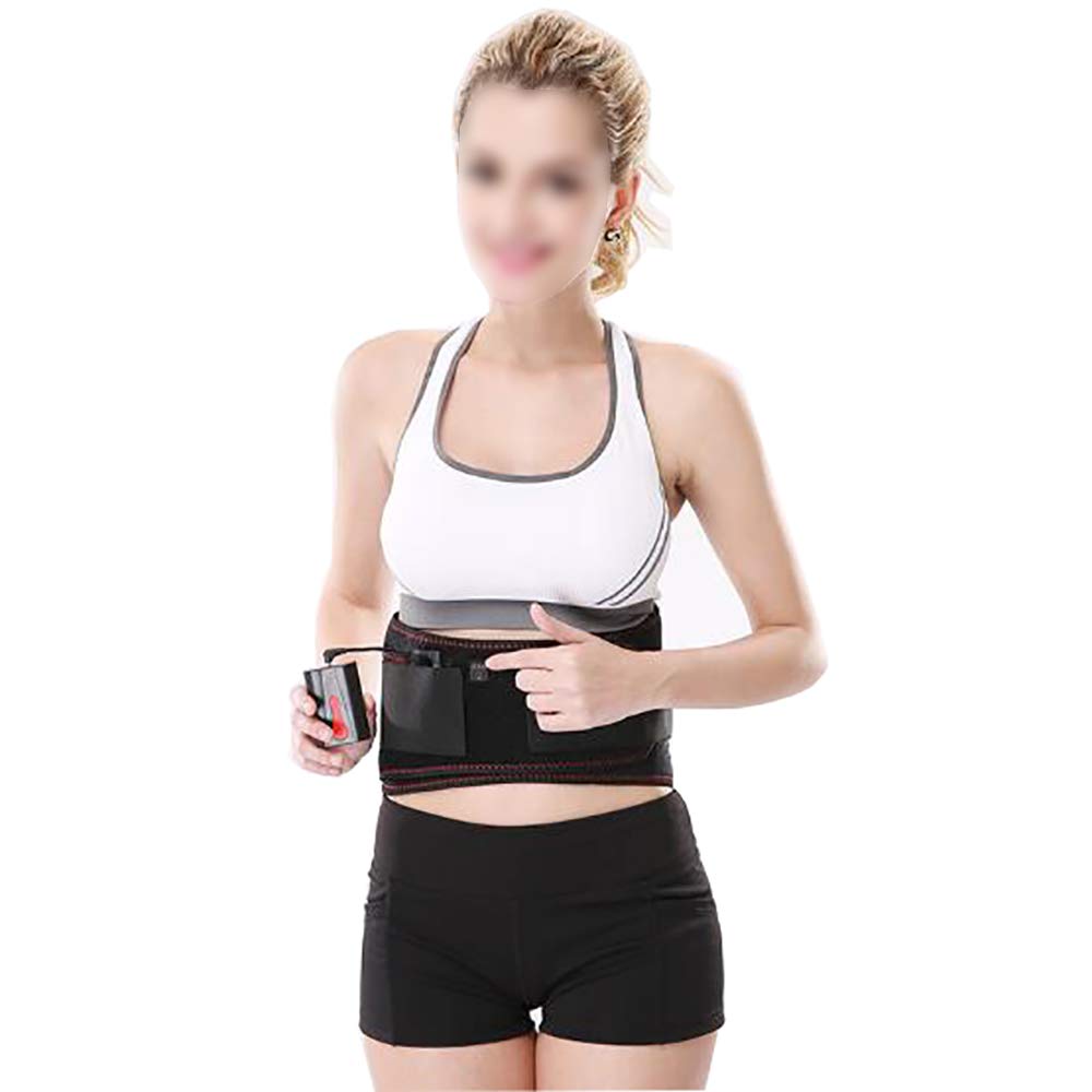 Faja Lumbar Fitness, masajeador de Espalda con Calor, para Hernia de Disco, ciática, escoliosis, estenosis espinal, cinturón de Cintura eléctrico calentado