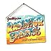 Sylty 8X12 Inches Radiator Springs Twine - Metal Wall Sign Plaque Art Inspirational