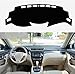 Salusy Black Dashboard Dash Protector Dash Mat Sun Cover Pad Compatible with Nissan Rogue X-trail 2014 2015 2016 2017 2018 2019/Nissan Rogue Sport SUV 2017 2018 2019 2020