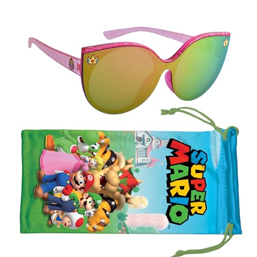 Sun-Staches Super Mario Sunglasses - Comfortable, & Durable UV-Protective Sunglasses