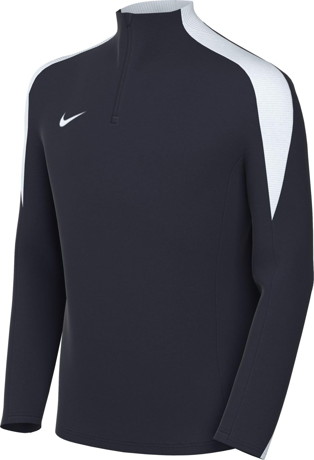 Nike Unisex Y Nk Df Strk24 Drill Top K T-Shirt, Obsidian/Obsidian/White/White, M UK
