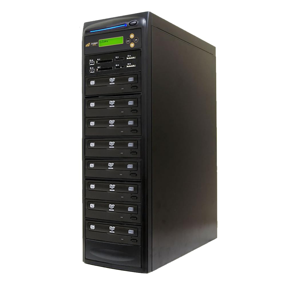 Acumen Disc 1 to 7 Crossover DVD Duplicator - Flash &amp; Disc Copier AD07-MMP