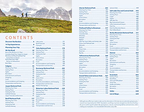 Moon U.s. & Canadian Rocky Mountains Road Trip: Drive The Continental Divide And Explore 9 National Parks (Travel Guide) #TOP1