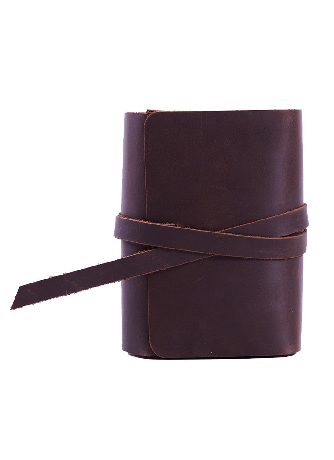 INCARNE Genuine Leather Tarot Card Holder - Tarot Box for Most Standard Tarot Cards, Vintage Leather, Brown