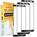 [3-Pack]-Mr Shield Samsung Galaxy A6 (2018) [Japan Tempered Glass] [9H Hardness] [Full Cover] Screen Protector Lifetime Replacement Warranty