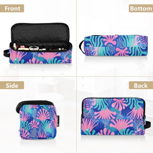 Bolsa de viaje para herramientas de cabello y tapete resistente al calor con cierre y organizador desmontable para rizadores, planchas y estilizadores miniatura 5