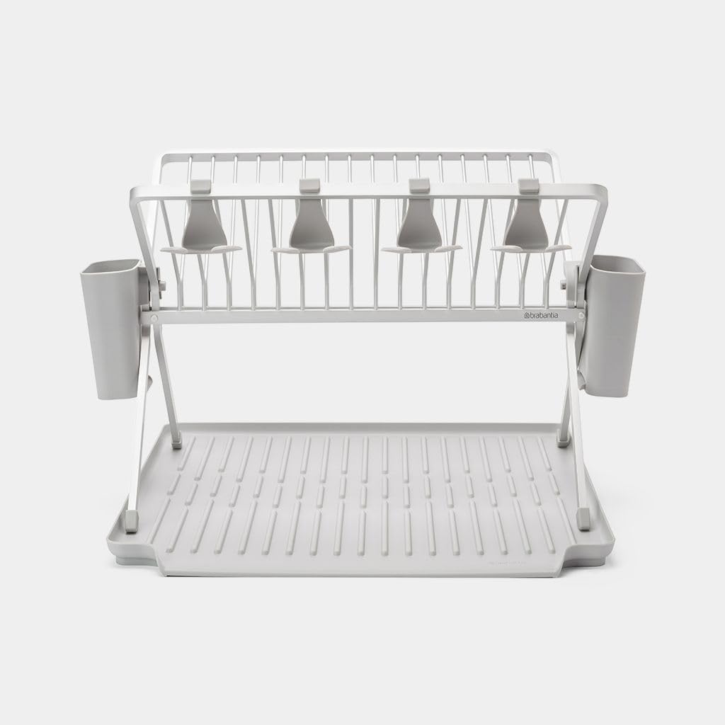Brabantia Mid Grey Foldable Dish Drainer