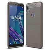 ASUS ZB602KL ケース Vikisda ASUS ZenFone Max Pro (M1) ZB602KL ケース カバー TPU保護 ソフト シリコンケース 薄型 衝撃吸収 耐衝撃 柔らかい手触り グレー ASUS ZB602KL ケース Vikisda ASUS ZenFone Max Pro (M1) ZB602KL ケース カバー TPU保護 ソフト シリコンケース 薄型 衝撃吸収 耐衝撃 柔らかい手触り グレー
