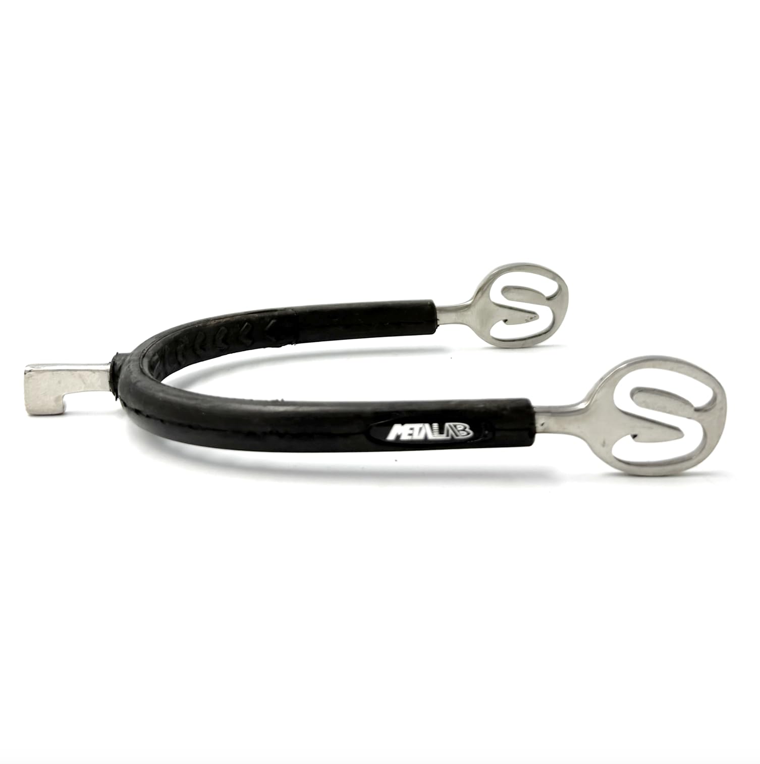 ES1080 METALAB SuperSpur Hammersporen mit Gummi Reitsporen Reiten Sporen Spur aus hochwertiger Edelstahl (L 30 mm - Herren)