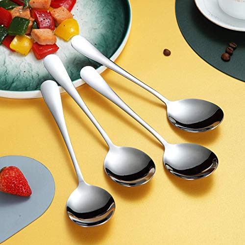 Serving Spoons 4 Pieces, Kyraton Serving Spoons, Include Solid Serving Spoon Stainless Steel Serving Utensils, Serving Set Packing of 4 - Image 6