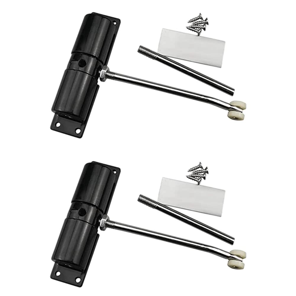 Ferme-porte ressort avec ceinture noire et fermeture automatique de porte légère