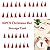ErYao Christcmas Santa Hats Silverware Holders - Xmas Party Dinner Table Dinnerware Decorations Santa Claus Hat Silverware Pocket Holders, Set of 24/36 (red 24pc)