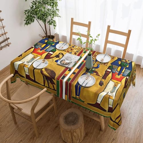 Nappe rectangulaire en tissu Ancient Egypt Tribe de qualité supérieure - 2