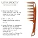 Cricket Ultra Smooth Detangler Comb for Wet, Dry, Long, Thick Hair Anti-Frizz Detangling Shower Comb with Argan & Olive Oils and Keratin Protein Infused Plastic