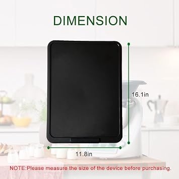 Diteje Kitchen Appliance Sliding Tray Compatible with Ninja Grill,Keurig