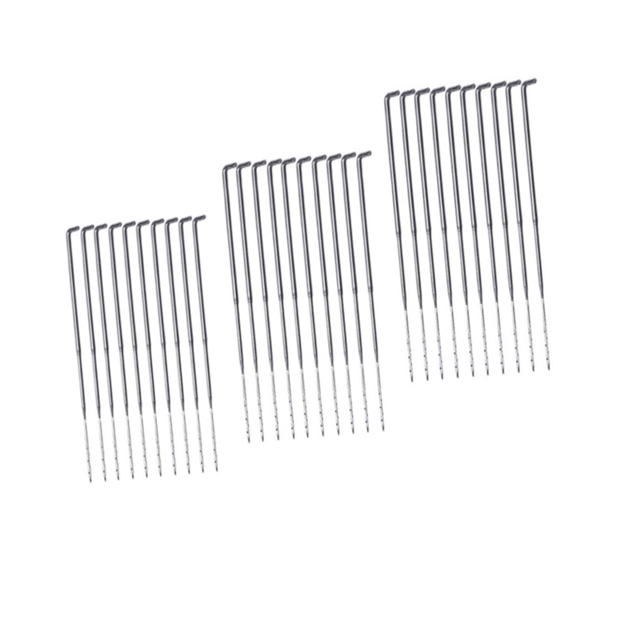 ERINGOGO 30pcs Wool Felt Embroidery Needles Set of Sewing Needles Knitting Needles Craft Needles for Darning Embroidery Quilting and Crafting