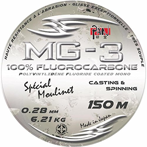FLUOROCARBONO Pan MG 3 PVDF -150M - Transparent, 150, 23/100, 3.98