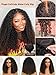 Beauty Forever No Slip Chestnut Brown Ombre Burmese Curly 7x5 HD Lace Glueless Wig Human Hair, Bye Bye Knots, Pre Cut Lace Pre Plucked, Elastic Drawstring Secure Fit Put On & Go Wig 20inch