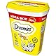 DREAMIES Katzensnacks - 2x350g - mit Käse - Traumhaft knusprige Katzen Leckerlies mit zarter Füllung - Mega Box