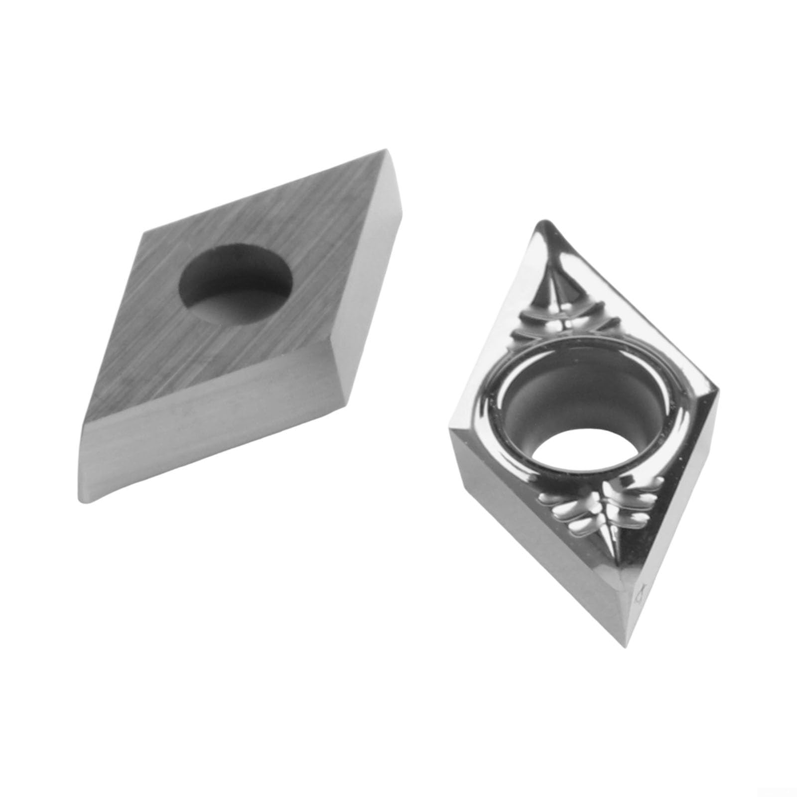 Inserto di tornitura in carburo DCGT11T304-AK H01 per alluminio e metalli non ferrosi, confezione da 10