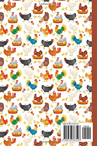 Chicken Notebook: Chicken Lovers Blank Lined Journal Notebook for Men Women Girls and Kids Gifts - Image 2