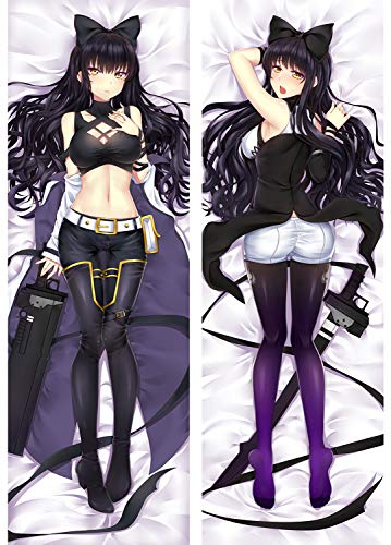 Ditooms RWBY Blake Belladonna Pillow Case Magazine Body Pillowcase Bed ...