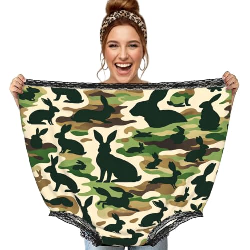 Culotte surdimensionnée motif lapin camouflage Augenstern ample et originale