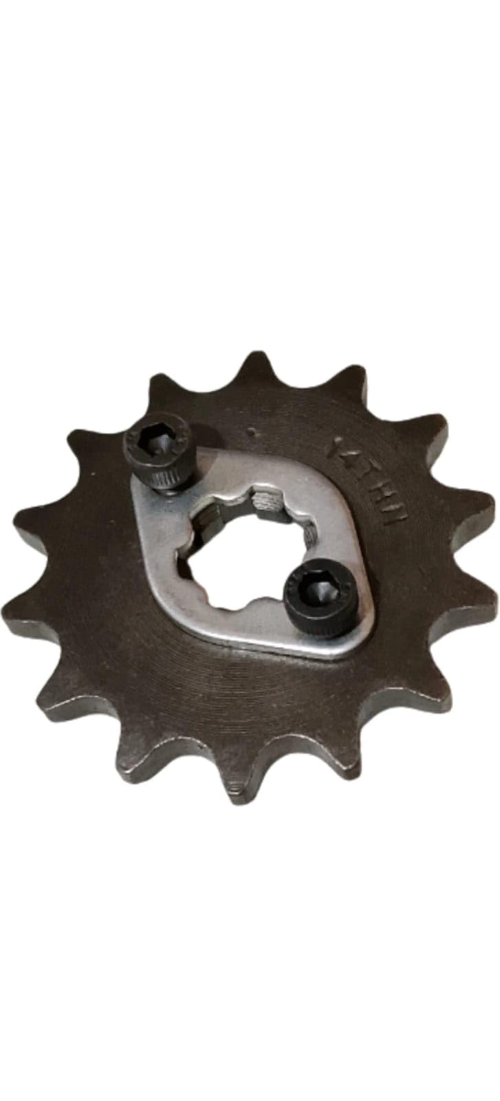 ザ・グリード Front Sprocket, Steel, Motorcycle Drive Chain Sprocket, Black