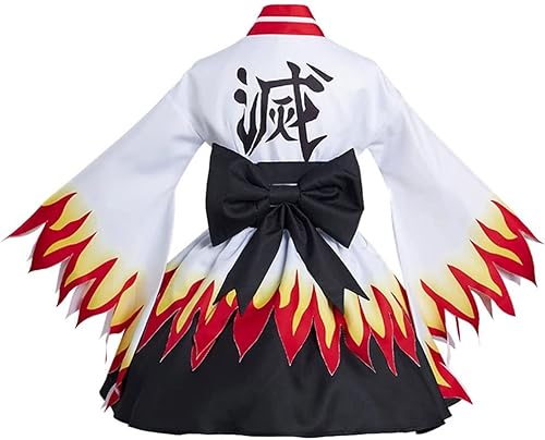 Miniatura 3 de Tkieio Kamado - Vestido de cosplay de Kamado, vestido de sirvienta de anime