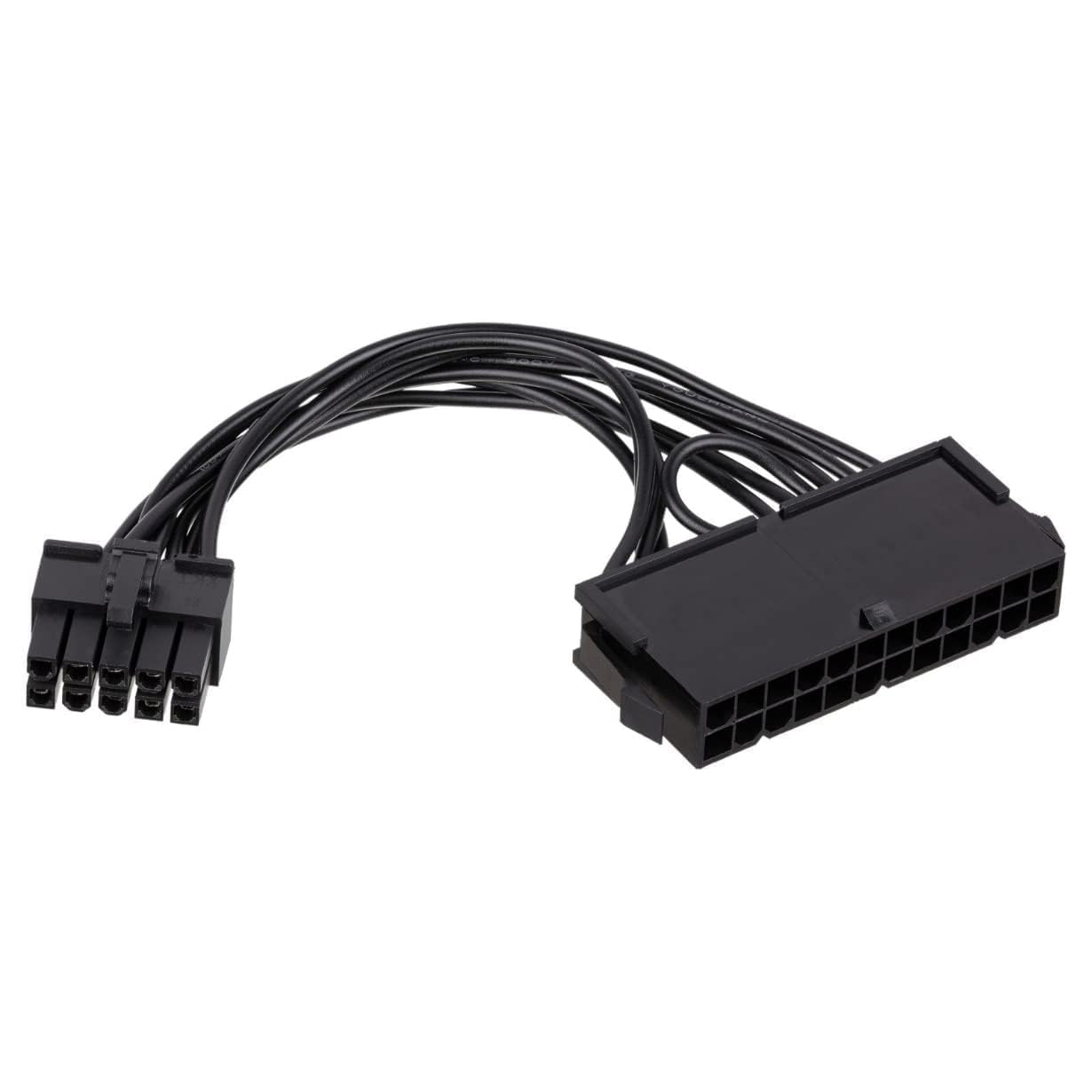 24 Pin Female to 10 Pin Male ATX Power Supply Adapter Cable | 18AWG Wire, 10cm Length, for Motherboard, PC Power Component, ATX Standard-image-36